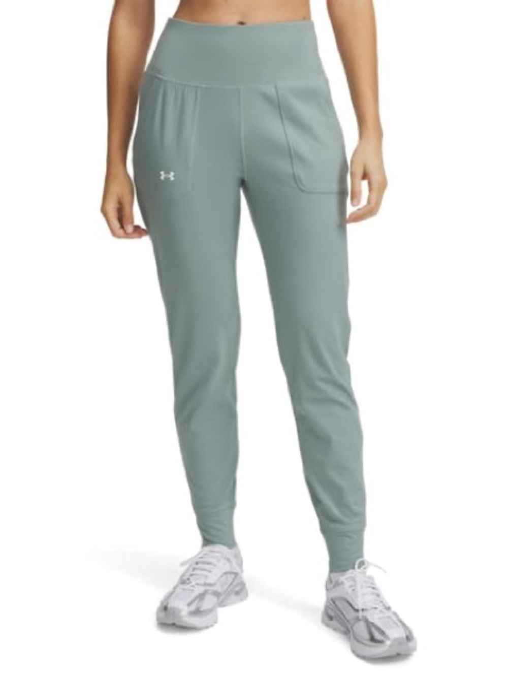 Under Armour Women's Sage Green High-Rise Joggers